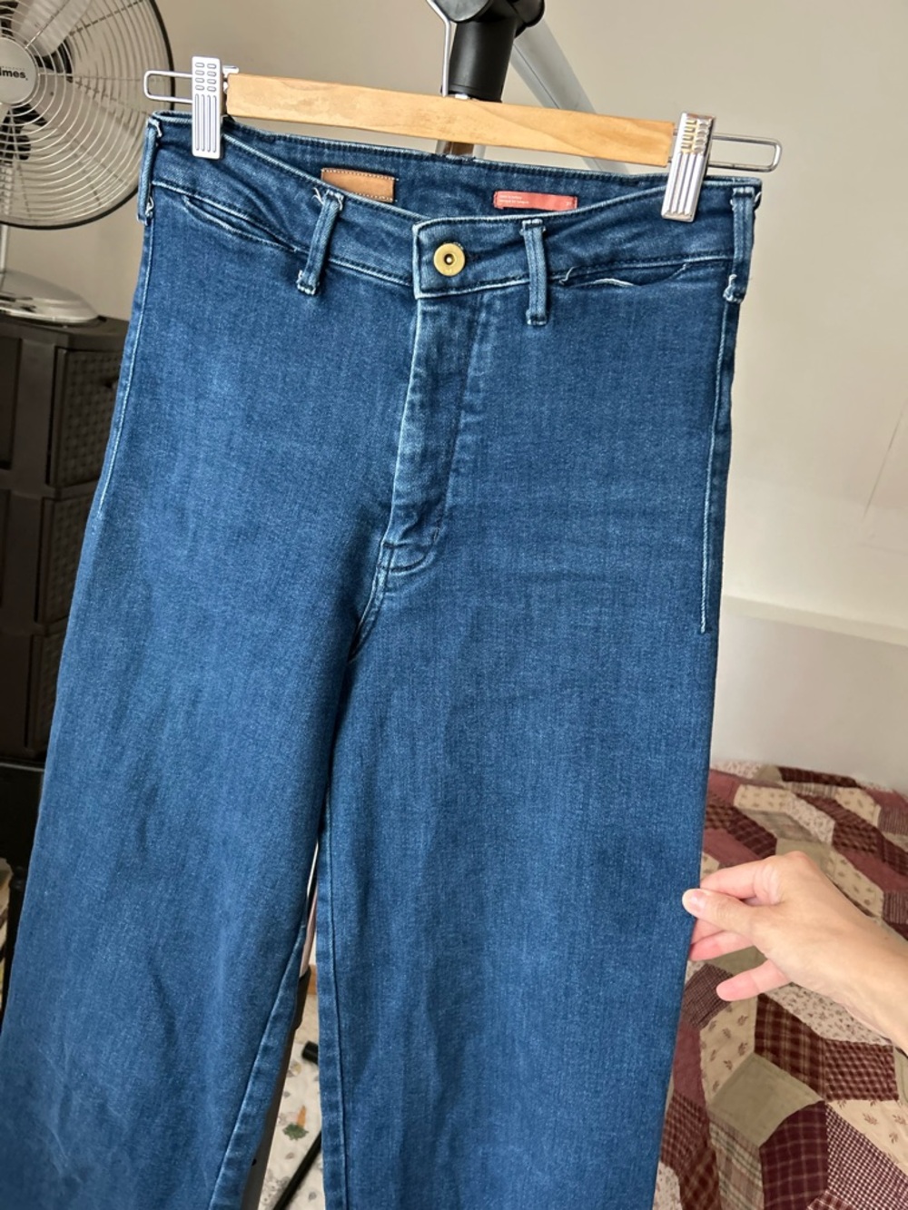 Pilcro Anthropologie The Skipper Wide Leg Jean 27 - Picture 8 of 8